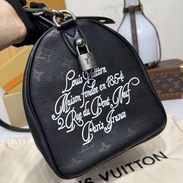 Louis vuitton original calfskin speedy P9 30 M21122 black