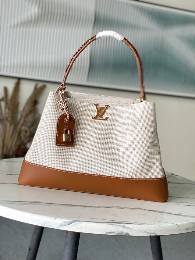Louis vuitton original canvas capucines weekend gm M28439