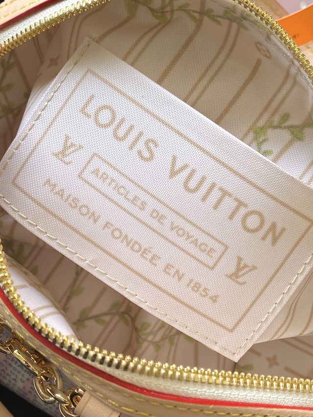 Louis vuitton original coated canvas speedy 20 M28668 light pink