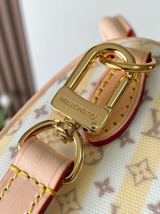 Louis vuitton original coated canvas nano speedy M29030 yellow