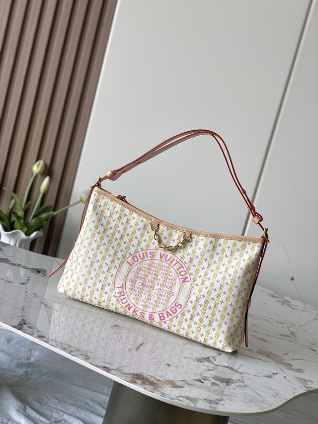 Louis vuitton original coated carryall east west M29139 yellow