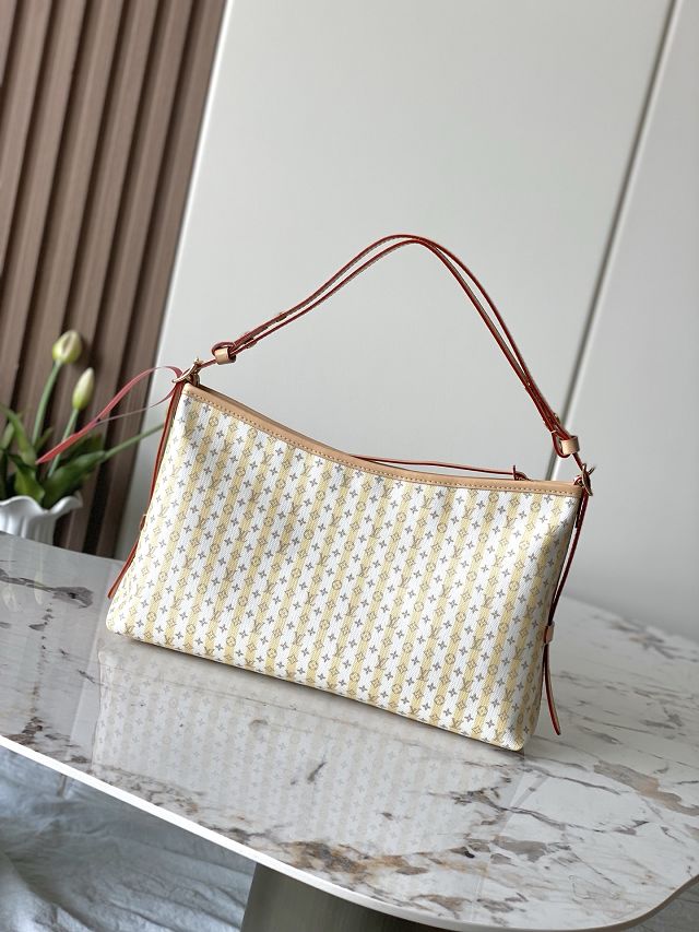 Louis vuitton original coated carryall east west M29139 yellow