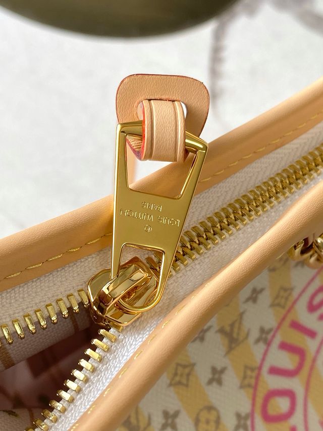 Louis vuitton original coated carryall east west M29139 yellow