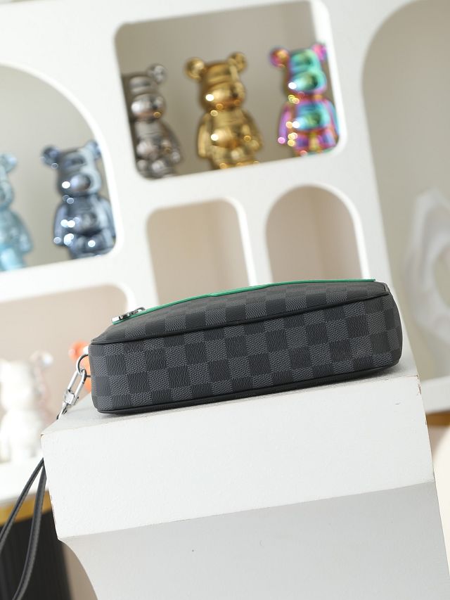 Louis vuitton original damier graphite pochette kasai M14910 