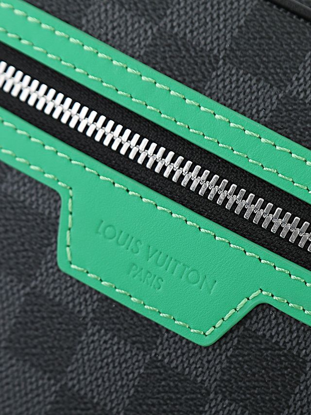 Louis vuitton original damier graphite pochette kasai M14910 
