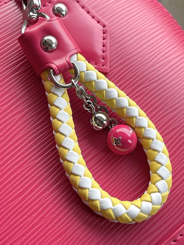 Louis vuitton original epi leather alma BB M28902 rose red