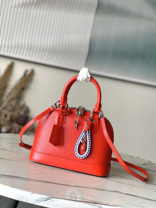 Louis vuitton original epi leather alma BB M28903 orange