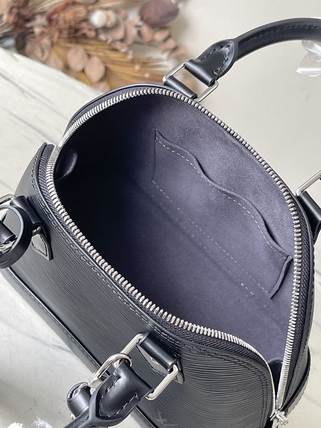 Louis vuitton original epi leather alma BB M29125 black