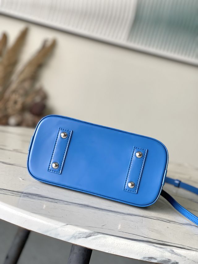 Louis vuitton original epi leather alma BB M29125 blue