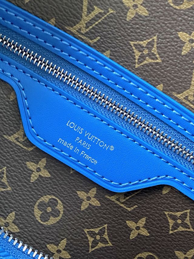 Louis vuitton original epi leather speedy soft 30 M29096 blue