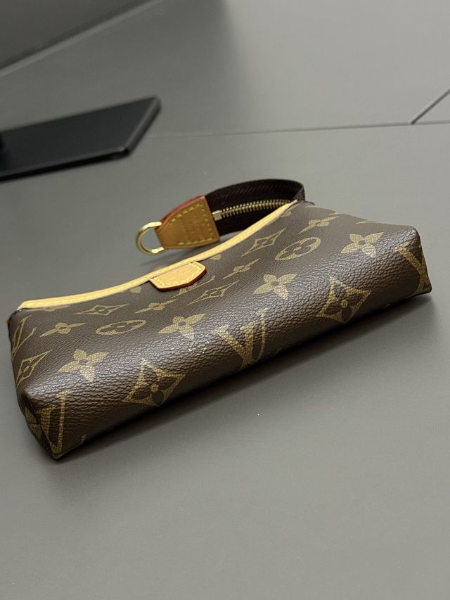 Louis vuitton original monogram canvas chain with pouch M40309