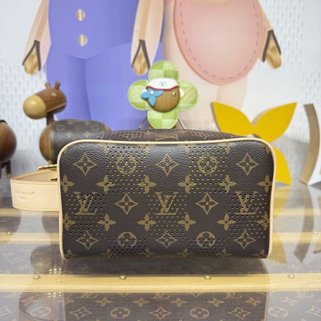 Louis vuitton original monogram canvas locker dopp kit M29165