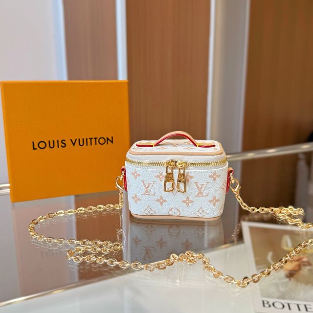 Louis vuitton original monogram canvas micro vanity M03772 