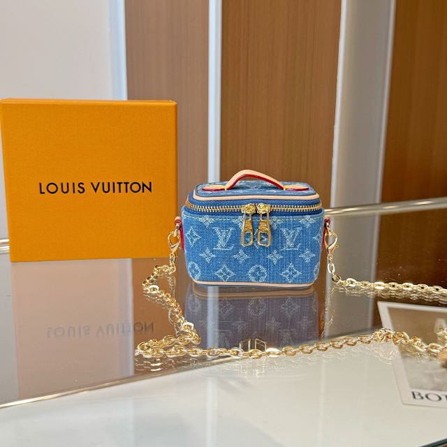 Louis vuitton original monogram canvas micro vanity M03772 