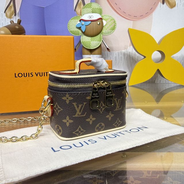 Louis vuitton original monogram canvas micro vanity M03772 