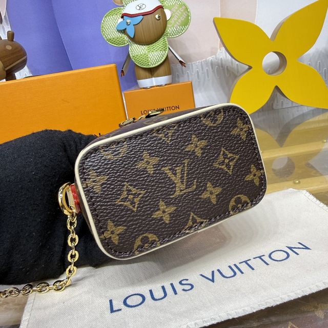 Louis vuitton original monogram canvas micro vanity M03772 