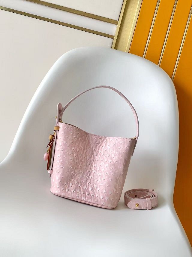 Louis vuitton original ostrich calfskin all in BB N13480