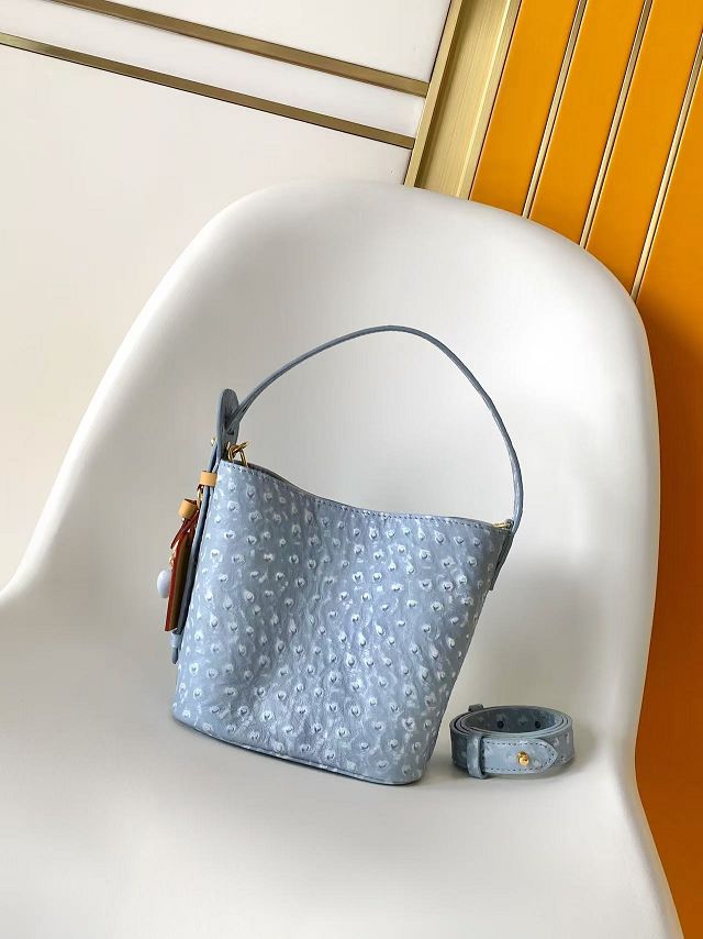 Louis vuitton original ostrich calfskin all in BB N13480