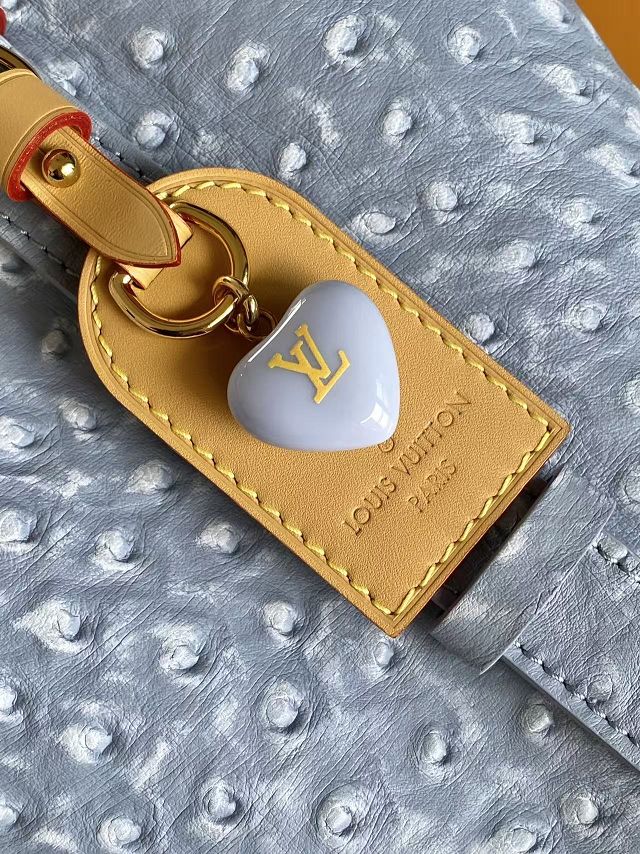 Louis vuitton original ostrich calfskin all in BB N13480