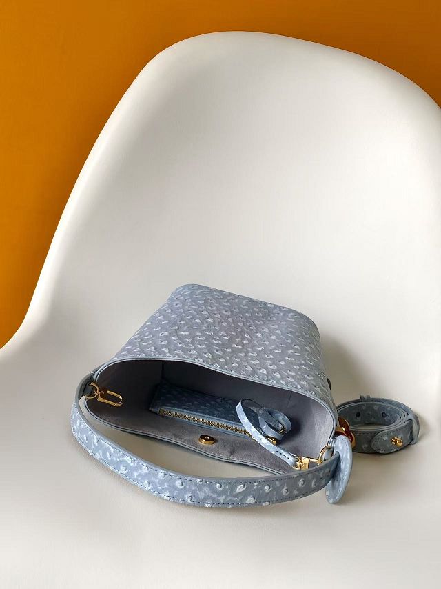 Louis vuitton original ostrich calfskin all in BB N13480