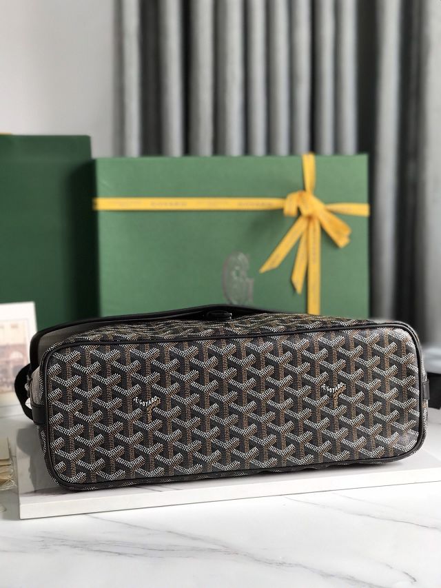 Goyard original canvas capetien MM messenger bag GY0133 black
