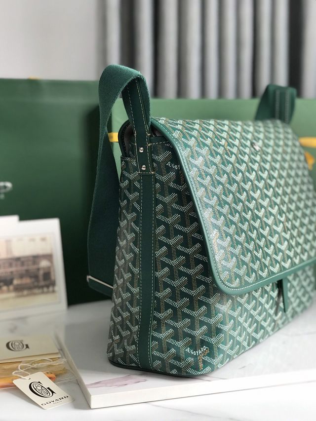 Goyard original canvas capetien MM messenger bag GY0133 green