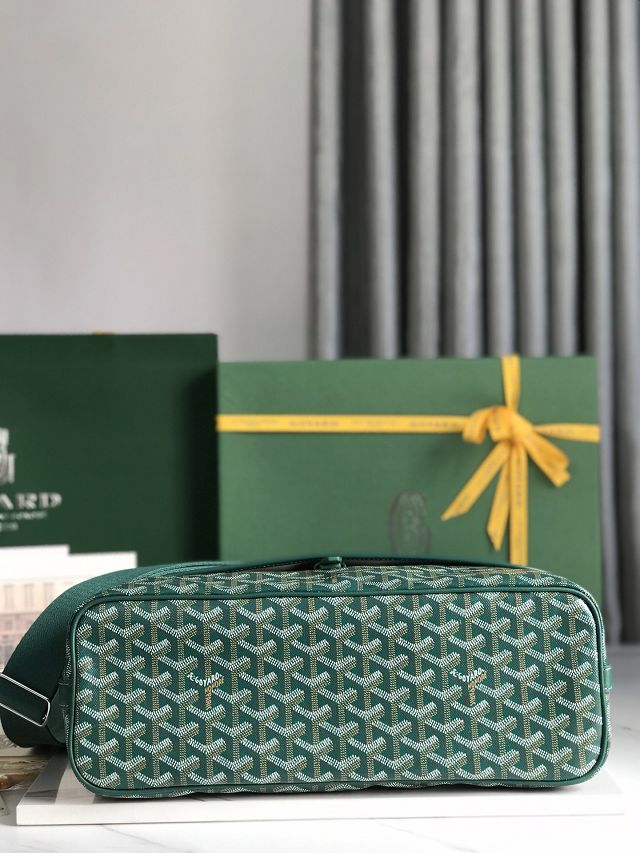 Goyard original canvas capetien MM messenger bag GY0133 green
