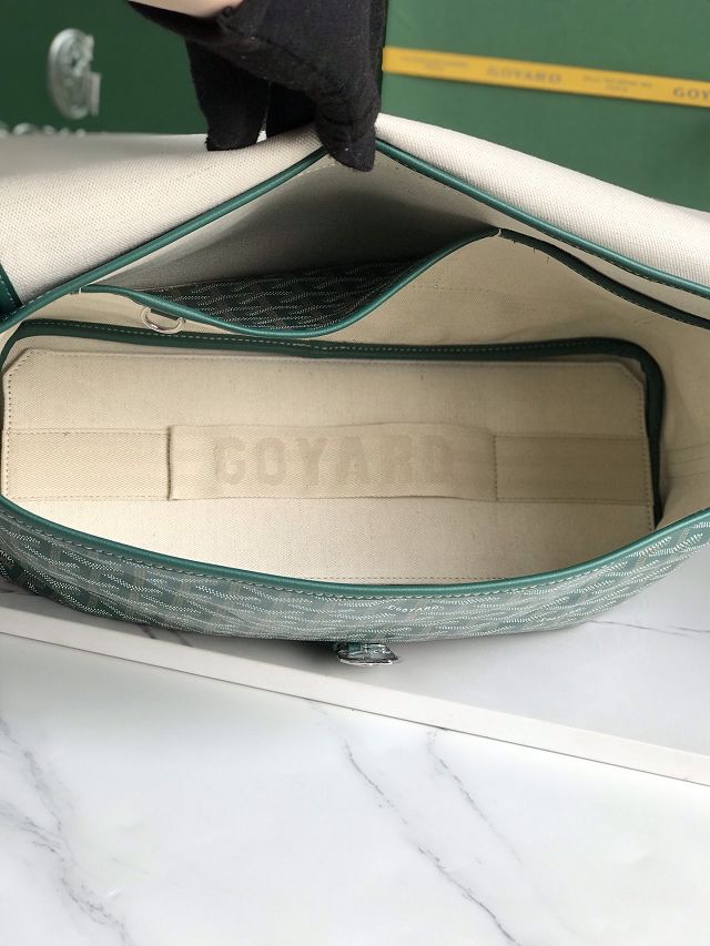 Goyard original canvas capetien MM messenger bag GY0133 green