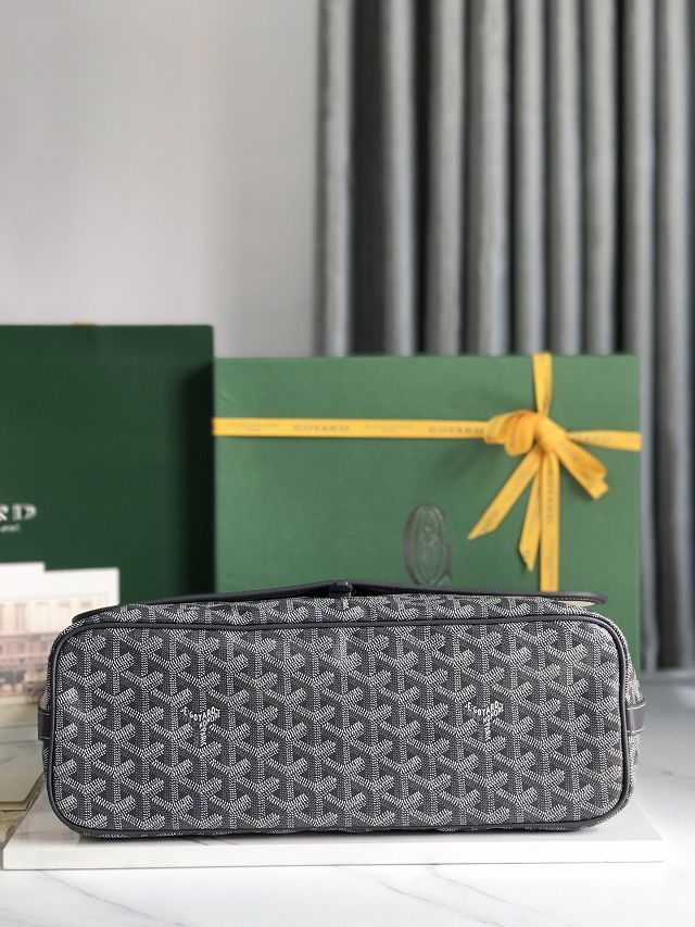 Goyard original canvas capetien MM messenger bag GY0133 grey