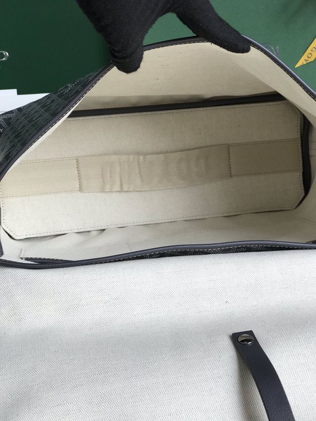 Goyard original canvas capetien MM messenger bag GY0133 grey