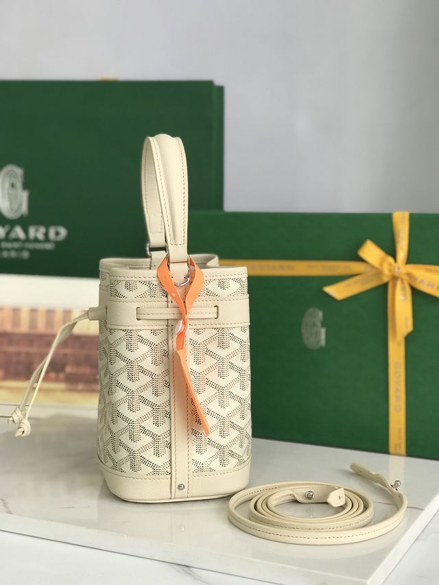 Goyard original canvas petit flot mini bucket bag GY0134 sand