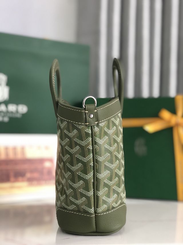 Goyard original canvas beluga mini bag GY0132 green