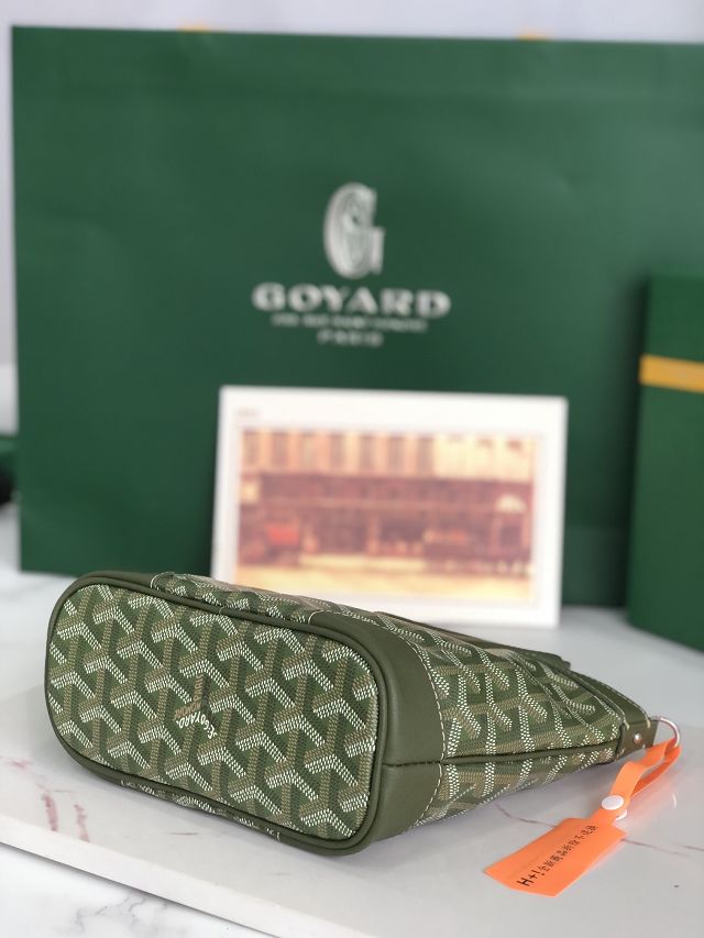 Goyard original canvas beluga mini bag GY0132 green