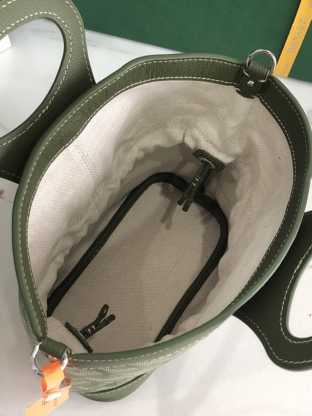 Goyard original canvas beluga mini bag GY0132 green