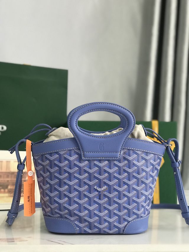 Goyard original canvas beluga mini bag GY0132 iris