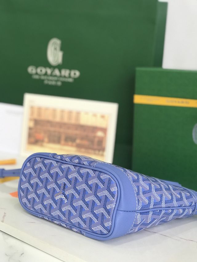 Goyard original canvas beluga mini bag GY0132 iris