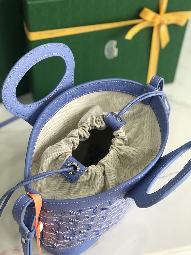 Goyard original canvas beluga mini bag GY0132 iris
