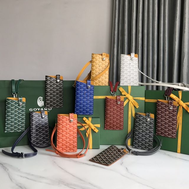 Goyard original canvas montmartre glasses case PM GY0139