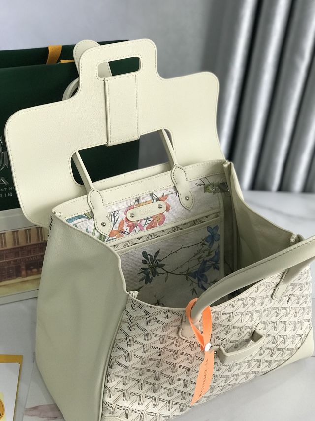 Goyard original canvas saigon tote bag GY0106 sand