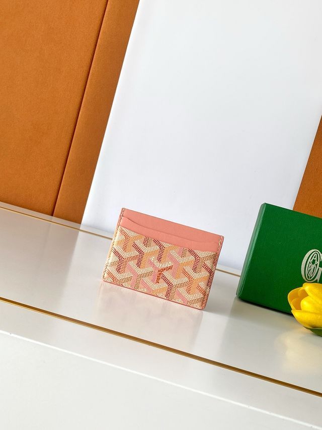 Goyard original canvas saint-sulpice card wallet GY0136
