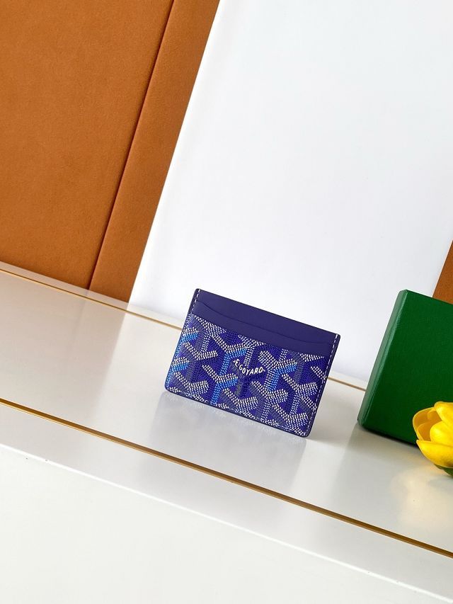 Goyard original canvas saint-sulpice card wallet GY0136