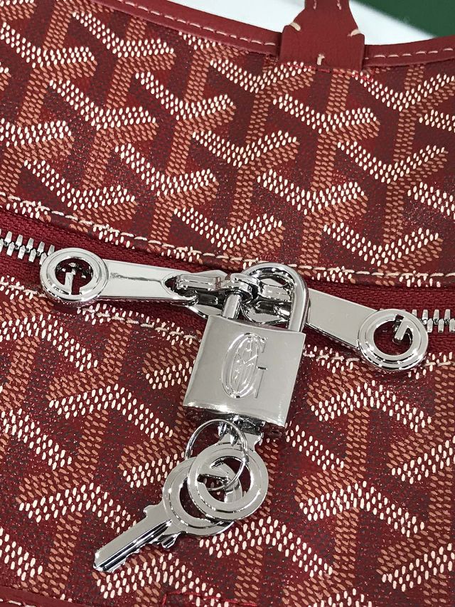 Goyard original canvas artois gm bag GY0129 red