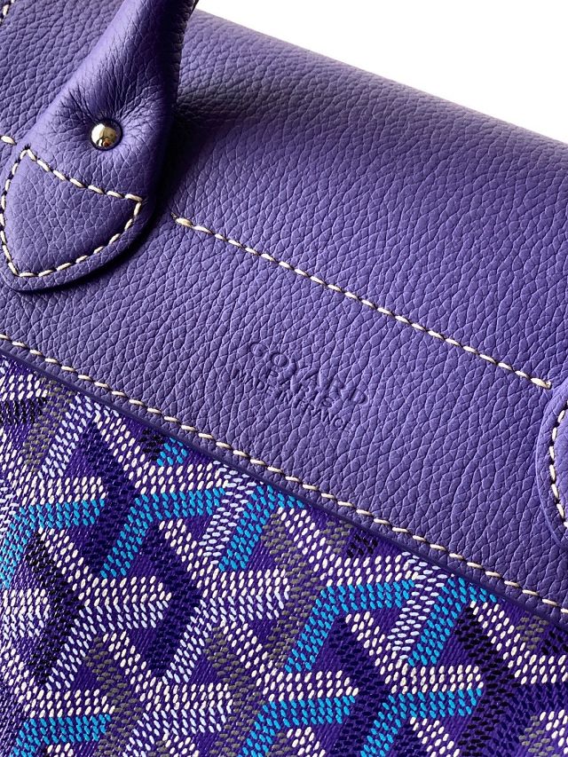 Goyard original canvas alpin mini backpack GY0118 blueberry purple