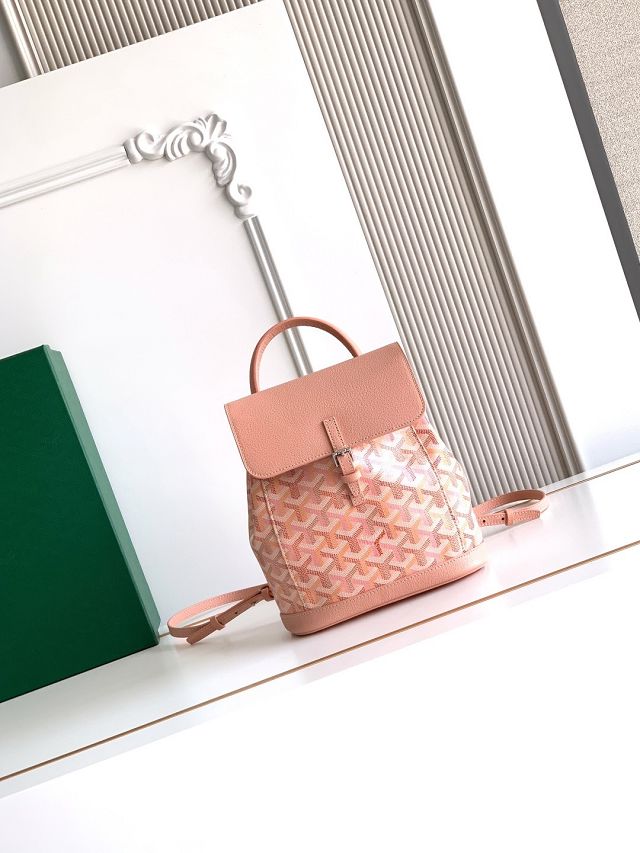 Goyard original canvas alpin mini backpack GY0118 powder pink