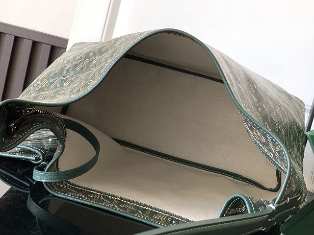Goyard original canvas boheme hobo bag GY0094 dark green