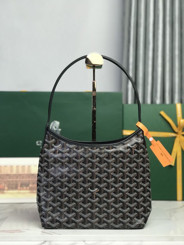 Goyard original canvas hobo boheme mini bag GY0143 black