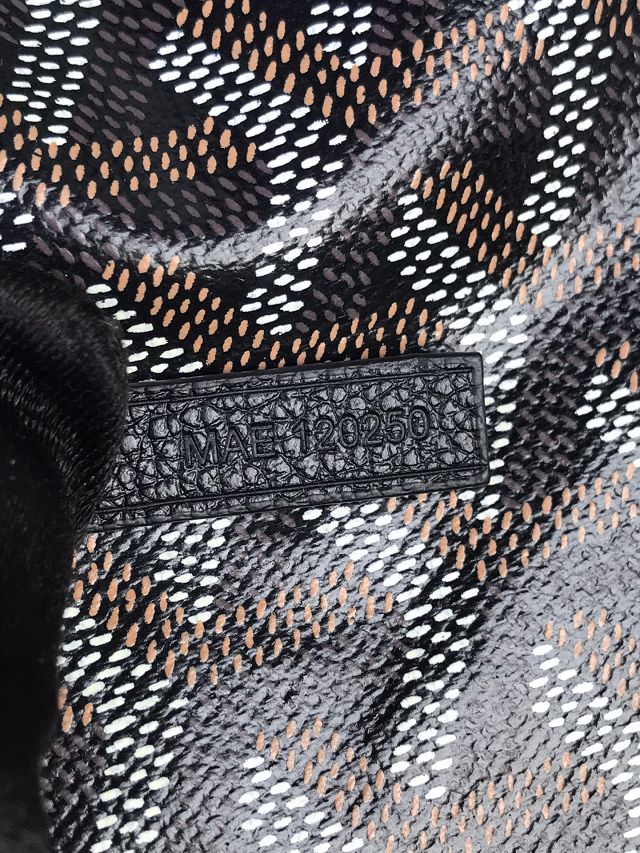 Goyard original canvas hobo boheme mini bag GY0143 black