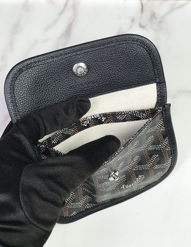 Goyard original canvas hobo boheme mini bag GY0143 black