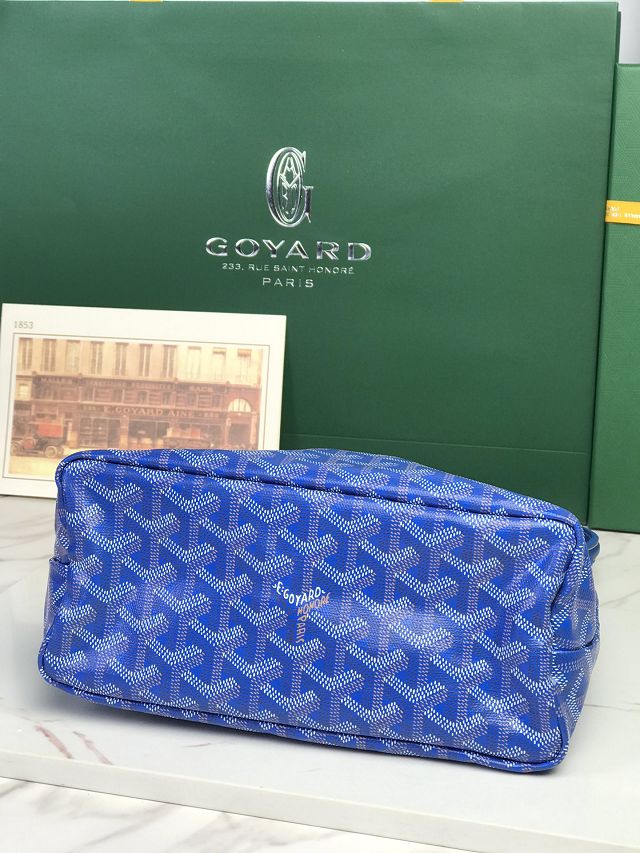 Goyard original canvas hobo boheme mini bag GY0143 blue