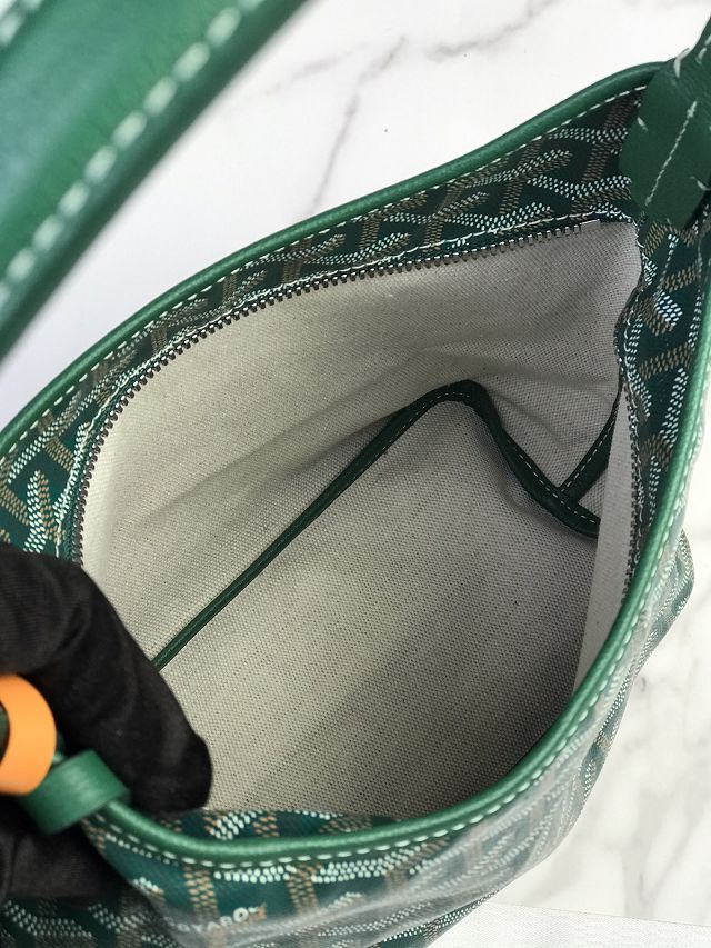 Goyard original canvas hobo boheme mini bag GY0143 green